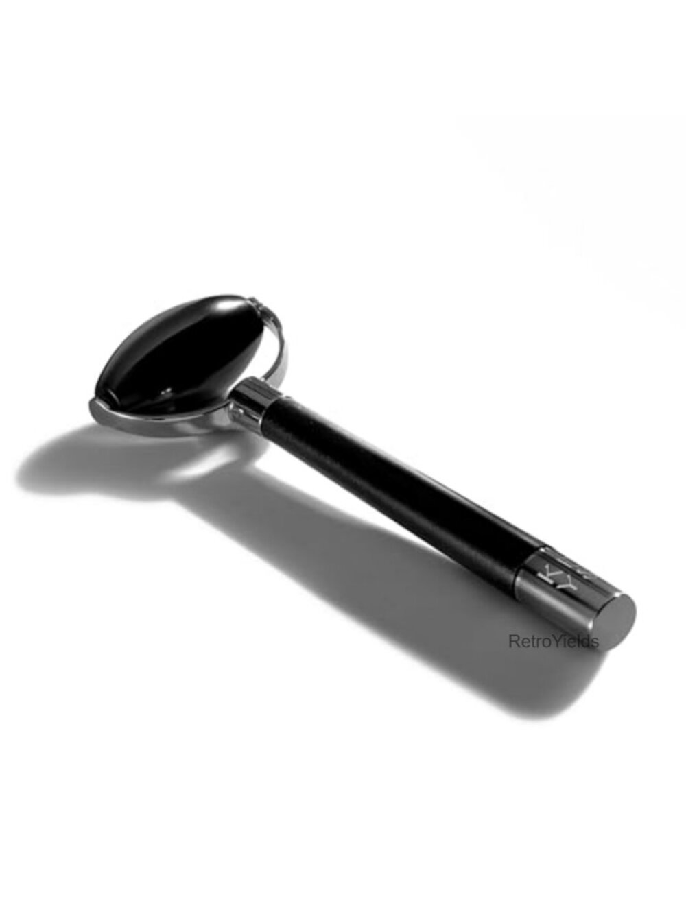 Obsidian Stone Facial Roller Handcrafted Revitalizing Skin Tool